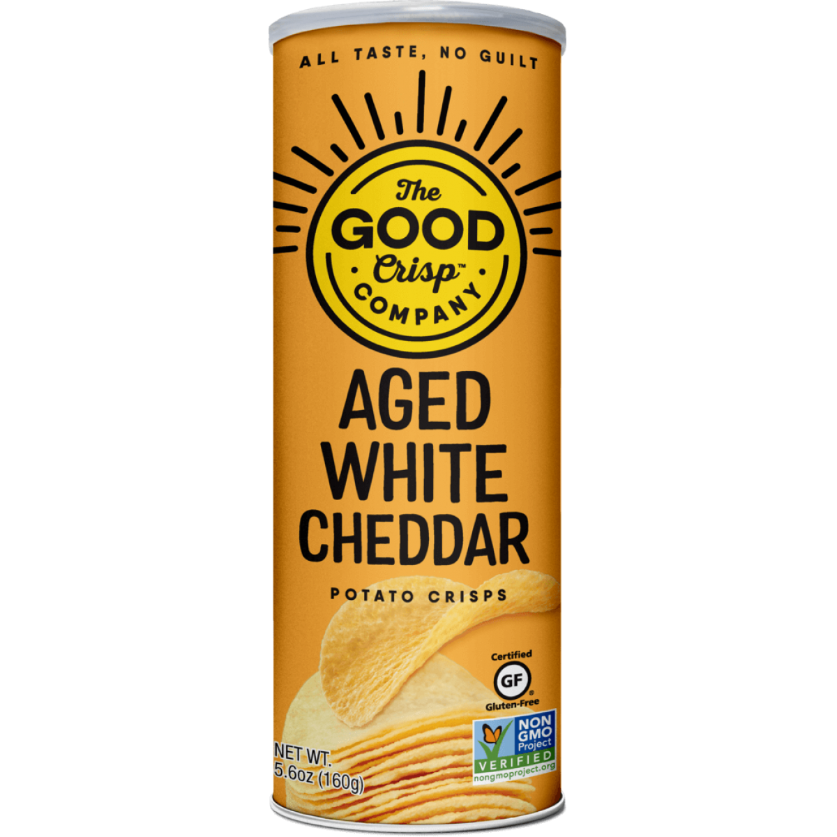 شيبس بجبن الشيدر الأبيض The Good Chips Company خالي من الجلوتين